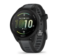 Garmin Forerunner 165 Music GPS Running Smartwatch - Black/Slate Grey