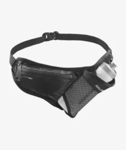 Salomon Active Belt 3D Bottle - Sleek Black Hydration Waist Pack