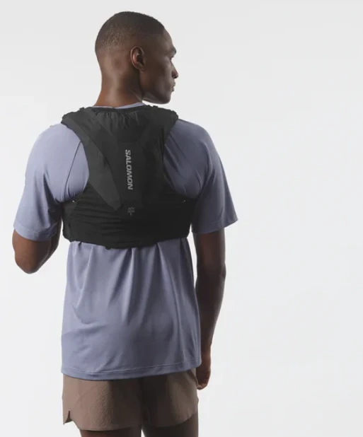 Salomon ADV Skin 5 Unisex Running Hydration Vest - Black 2 Salomon ADV Skin 5 Unisex Running Hydration Vest - Black - Image 2