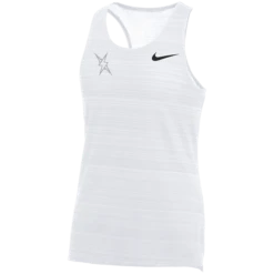 Nike TCRC Women's DRI-FIT Miler Tank (100 - Team White/Team White/Team Black)