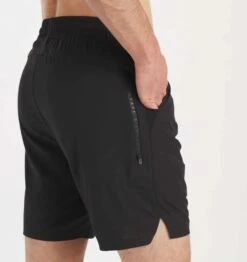 Men's Performance Stride Shorts - 7.5" Quick-Dry Hybrid Athletic Short (Black) -TCRunning Shop Stride 7.5 Black 4 29504723 7278 4641 8006 2d3edbedc7b2
