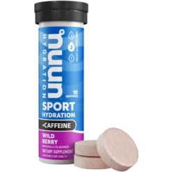 Nuun Sport Electrolyte Tablets for Optimal Hydration 20 Nuun Sport Electrolyte Tablets for Optimal Hydration -TCRunning Shop Tube Single w tabs Sport caff WildBerry x900 aea504c6 1342 4408 8fff 1b29c39cb208