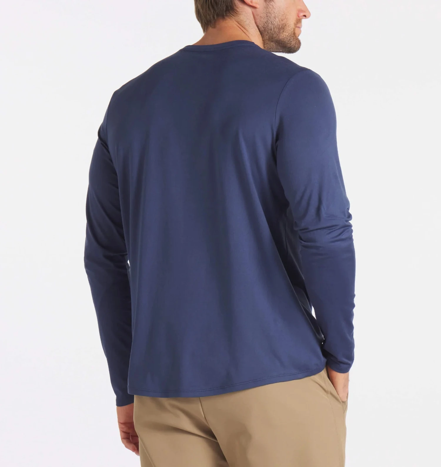 Men's Ultra Long Sleeve (Harbor Blue) 5 Men's Ultra Long Sleeve (Harbor Blue) - Image 5