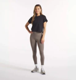 Boxy Ultra Crop Tee for Women - Premium Soft Modest Top -TCRunning Shop UNRL2024 07 030127