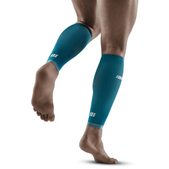CEP Men's Ultralight Compression Calf Sleeves (Petrol/Light Grey) 2 CEP Men's Ultralight Compression Calf Sleeves (Petrol/Light Grey) - Image 2