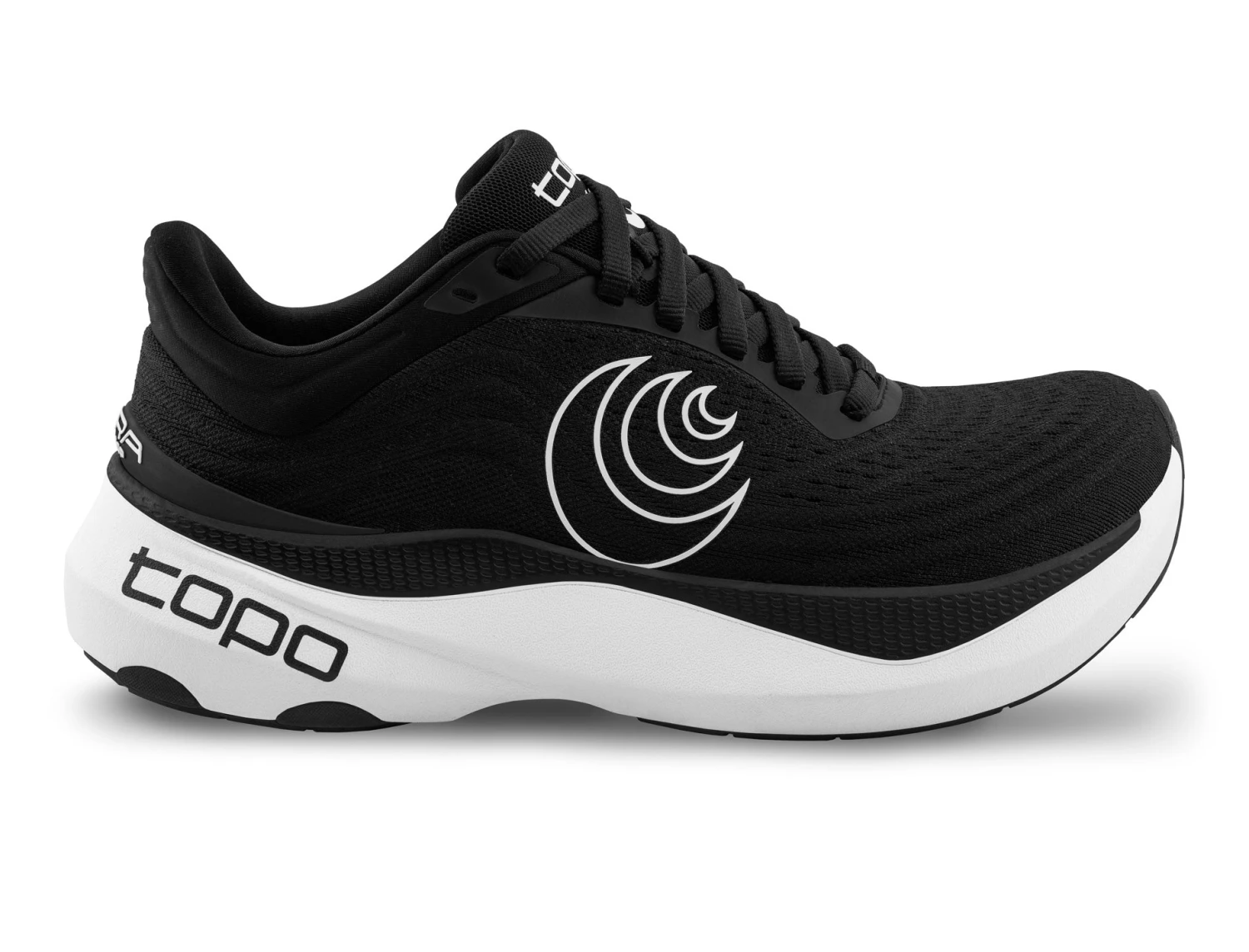 Topo Athletic Women's Aura (Black/White) 1 Topo Athletic Women's Aura (Black/White)