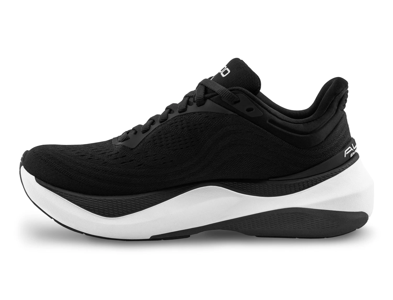 Topo Athletic Women's Aura (Black/White) 2 Topo Athletic Women's Aura (Black/White) - Image 2