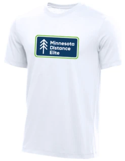Nike Men's Minnesota Distance Elite Dri-FIT Short Sleeve Tee - White