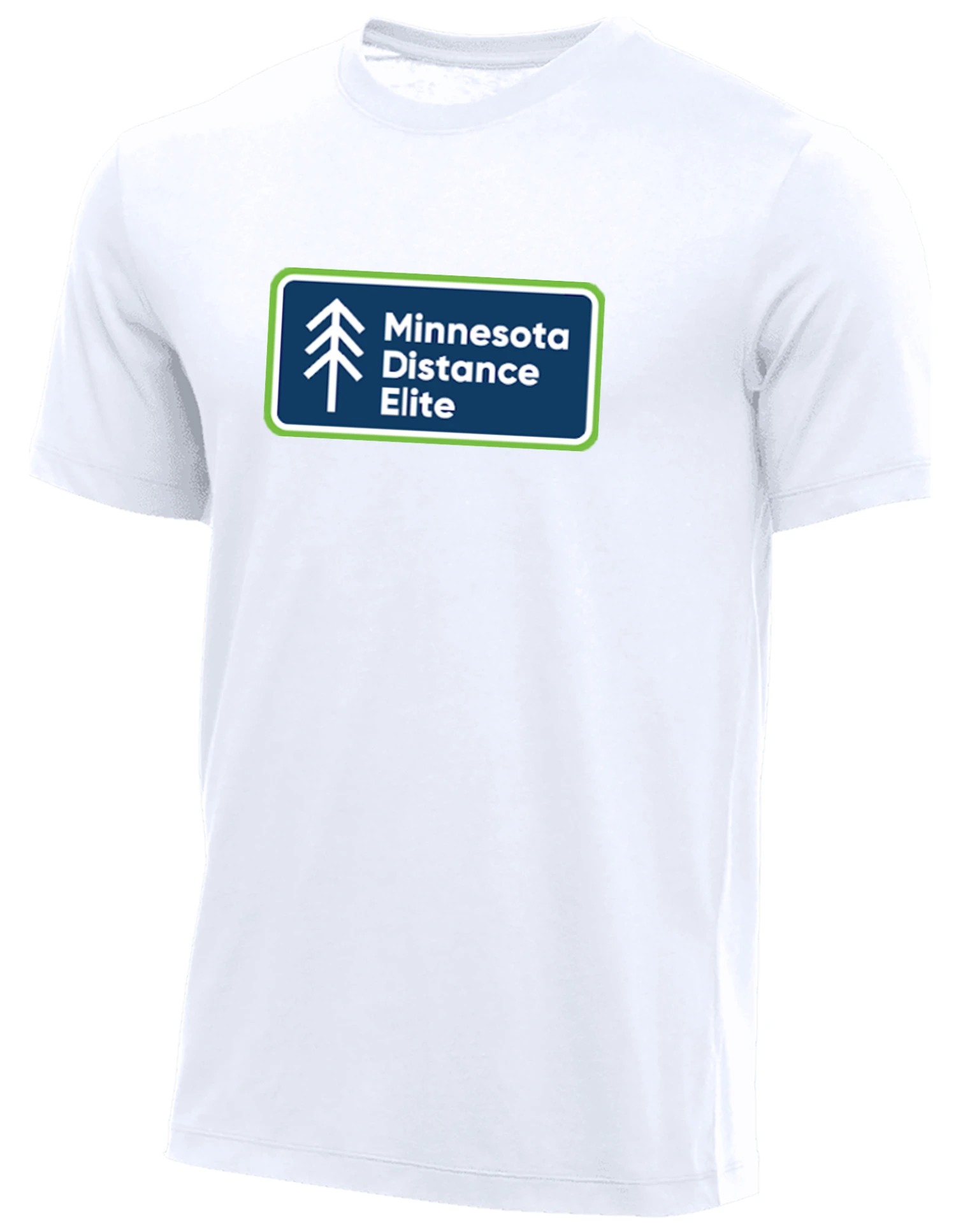 Nike Men's Minnesota Distance Elite Dri-FIT Short Sleeve Tee - White 1 Nike Men's Minnesota Distance Elite Dri-FIT Short Sleeve Tee - White