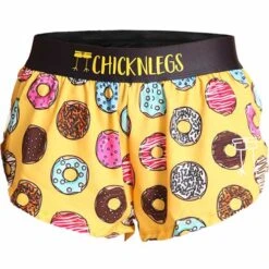 Salty Donuts Women's 1.5" Running Split Shorts