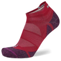 Balega Blister Resist Light No Show Tab Running Socks - Wildberry