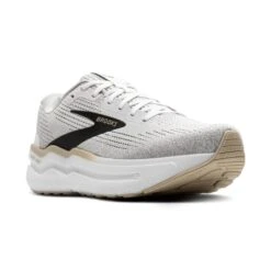 BROOKS Men's Ghost Max 2 (125 - White/Pelican/Oyster) -TCRunning Shop brooks 110431125 a