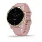 Garmin Vívoactive 4S GPS Smartwatch in Dust Rose and Light Gold