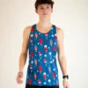 Men's USA Popsicles Performance Singlet
