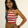 Women's USA PWR Crop Top
