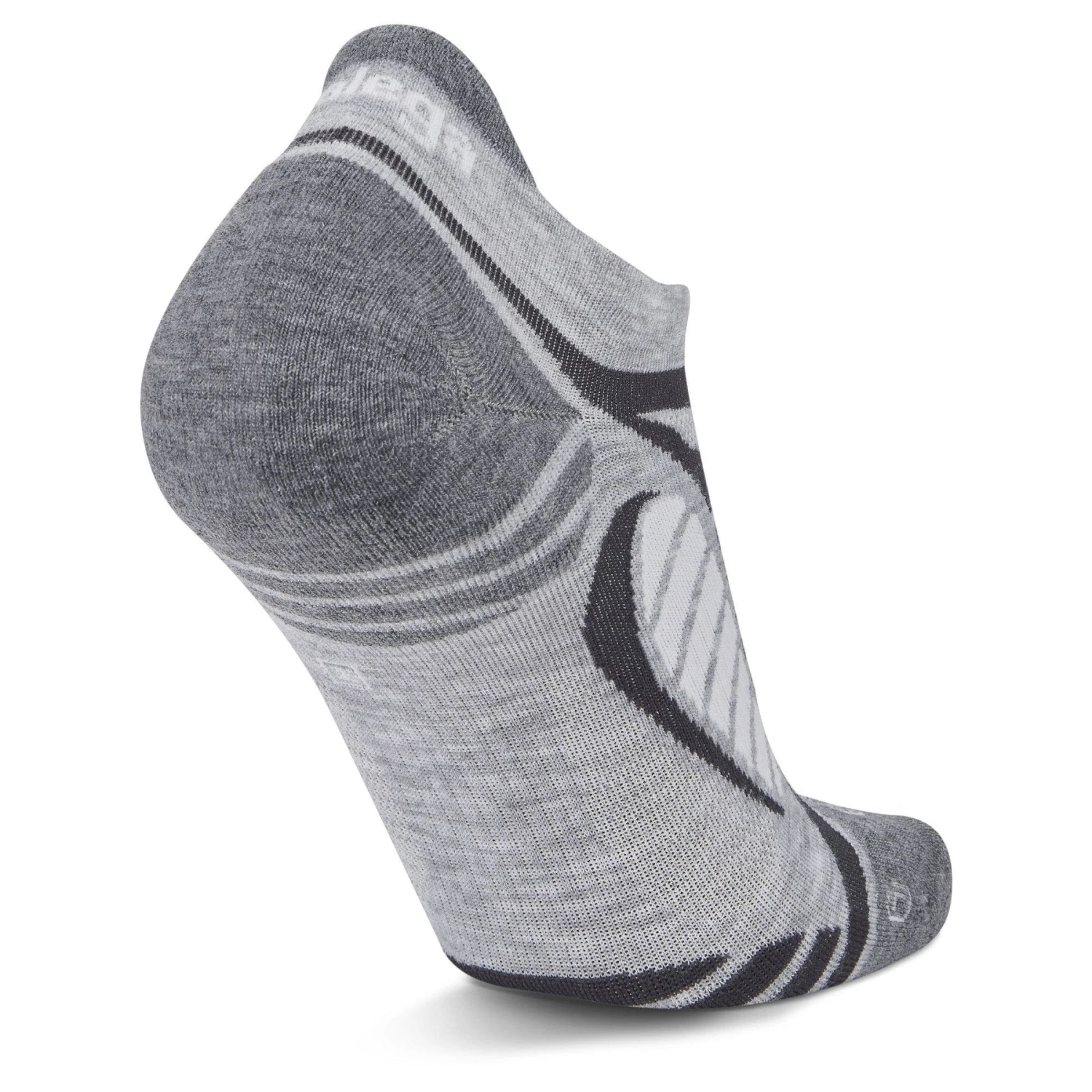 Balega UltraLight No Show Running Socks SP23 (Grey/White) 4 Balega UltraLight No Show Running Socks SP23 (Grey/White) - Image 4