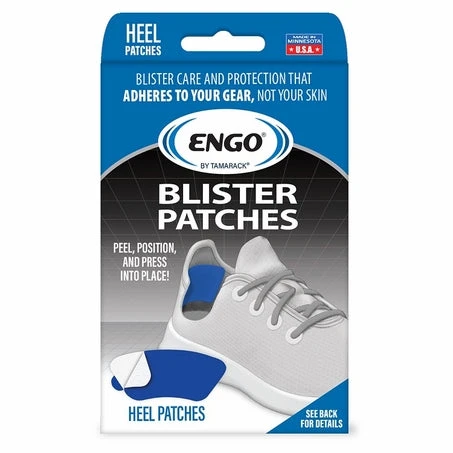 ENGO™ Back of Heel Blister Patches (2 Pack) - Friction Protection for Shoes 1 ENGO™ Back of Heel Blister Patches (2 Pack) - Friction Protection for Shoes