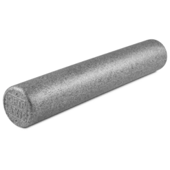 OPTP Silver AXIS Moderate Foam Roller - 36-Inch High-Density Muscle Roller