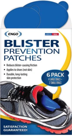 ENGO Oval Blister Prevention Patches - Mixed 6 Pack