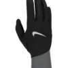 Nike Men's Pacer Midweight Running Gloves - Black/Smoke Grey/Silver