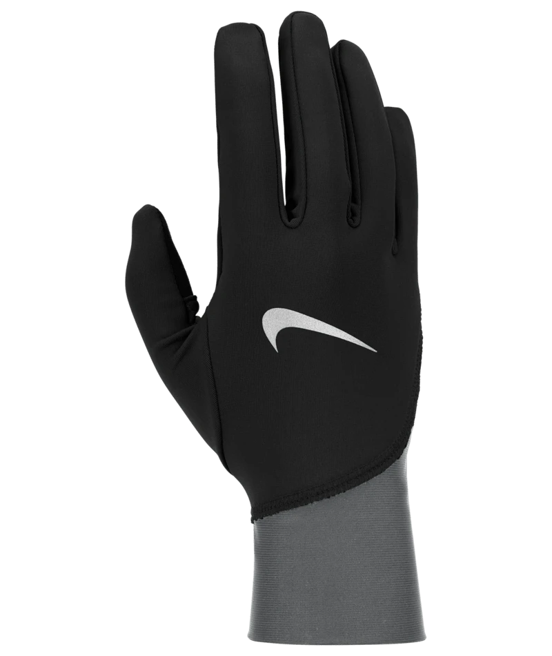 Nike Men's Pacer Midweight Running Gloves - Black/Smoke Grey/Silver 1 Nike Men's Pacer Midweight Running Gloves - Black/Smoke Grey/Silver