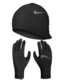 Nike Men's Dri-Fit Lightweight Essential Fleece Hat and Glove Set