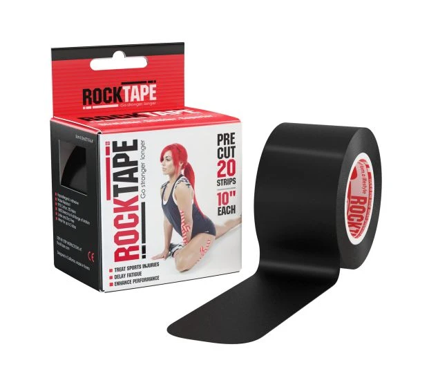 Rocktape Pre-Cut 2” X 10" Kinesiology Tape 1 Rocktape Pre-Cut 2” X 10" Kinesiology Tape
