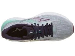 Mizuno Women's Wave Inspire 21 (5F6K - Pearl Blue/Dark Purple) -TCRunning Shop rs 5