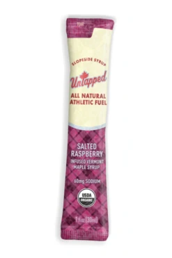 UnTapped Energy Gels - Pure Vermont Maple Syrup Performance Nutrition 6 UnTapped Energy Gels - Pure Vermont Maple Syrup Performance Nutrition -TCRunning Shop untappedsaltedraspberry